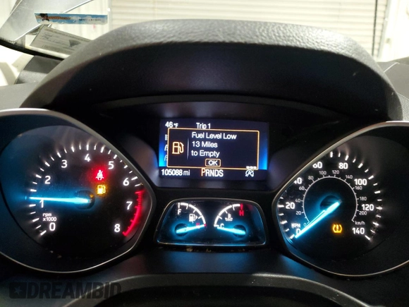 2017 Ford Escape SE with VIN 1FMCU9GD9HUC37830, listed as a Copart auction lot 52599485 with 105,088 mi miles and Clean Title. Bid and sale history available at DreamBid. Image 9.