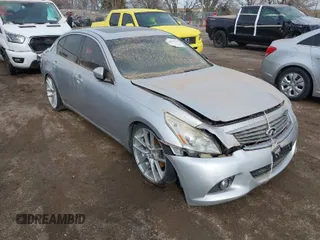 2010 Infiniti G37 Sedan Journey with VIN JN1CV6AP8AM200439, listed as a IAAI auction lot 40931659 with 78,382 mi miles. Bid and sale history available at carsss.com. Image 1.