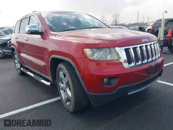 2011 Jeep Grand Cherokee Overland with VIN 1J4RS6GT4BC561169, listed as a IAAI auction lot 41847912 with 220,713 mi miles and . Bid and sale history available at DreamBid. Image 1.