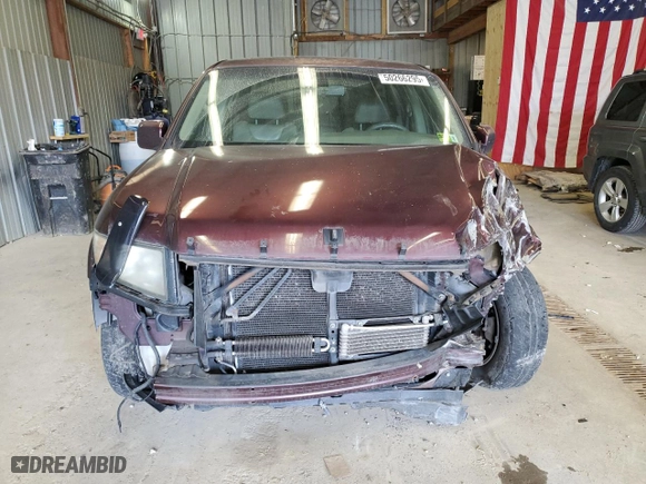 2008 Honda Ridgeline RTL with VIN 2HJYK16558H522163, listed as a Copart auction lot 50266295 with 155,767 mi miles and Salvage Title. Bid and sale history available at carsss.com. Image 5.