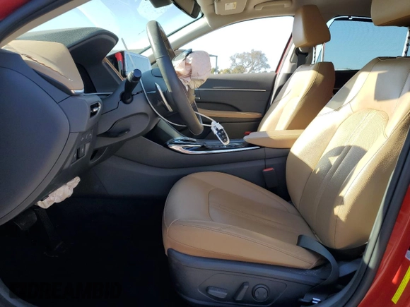 2020 Hyundai Sonata Hybrid Limited with VIN KMHL54JJ9LA015605, listed as a Copart auction lot 46945155 with 35,116 mi miles and Salvage Title. Bid and sale history available at carsss.com. Image 7.
