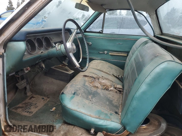 1965 Chevrolet El Camino z VIN 136805Z155215, wystawiony jako Copart lot #44055505 z przebiegiem 64 290 mil mil oraz Nie do naprawy • Non repairable. Historia ofert i sprzedaży dostępna na DreamBid. Obrazek 7.