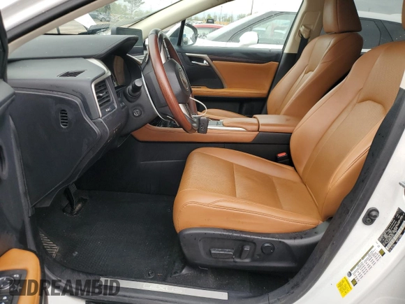 2021 Lexus RX 350 с VIN 2T2HZMDA8MC276761, выставлен на аукционе Copart как лот 55347795 с пробегом 38 810 миль миль и Списание • Salvage title. История ставок и продаж доступна на DreamBid. Изображение 7.