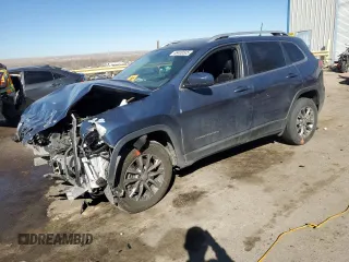 2019 Jeep Cherokee Latitude Plus with VIN 1C4PJMLB1KD477886, listed as a Copart auction lot 46489505 with 0 mi miles and Salvage Title. Bid and sale history available at carsss.com. Image 1.