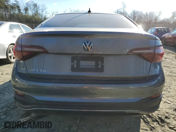 2023 Volkswagen Jetta S z VIN 3VW4M7BU9PM022937, wystawiony jako Copart lot #83599634 z przebiegiem 17 639 mil mil oraz Szkoda całkowita • Salvage title. Historia ofert i sprzedaży dostępna na DreamBid. Obrazek 6.