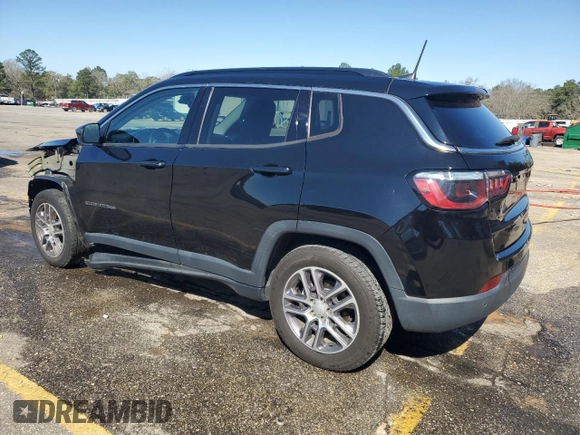 2020 Jeep Compass Latitude with VIN 3C4NJCBB9LT258897, listed as a Copart auction lot 44641235 with 90,655 mi miles and Salvage Title. Bid and sale history available at carsss.com. Image 2.