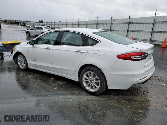 2019 Ford Fusion Hybrid SEL with VIN 3FA6P0MU8KR202080, listed as a Copart auction lot 73663612 with 64,297 mi miles. Bid and sale history available at carsss.com. Image 2.