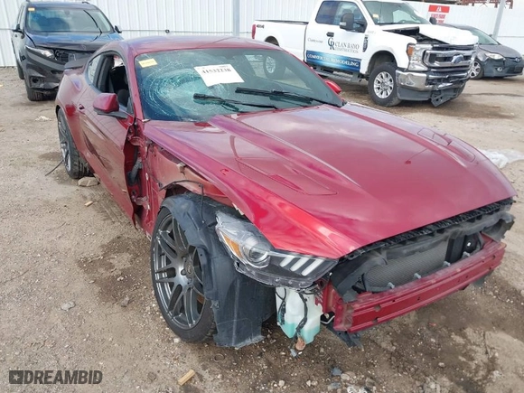 2017 Ford Mustang GT with VIN 1FA6P8CF1H5277667, listed as a IAAI auction lot 41532238 with 34,135 mi miles. Bid and sale history available at carsss.com. Image 6.