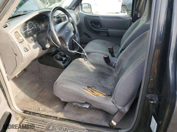 2001 Ford Ranger XL with VIN 1FTYR10C11PA39990, listed as a Copart auction lot 43968535 with 183,654 mi miles and Clean Title. Bid and sale history available at carsss.com. Image 7.