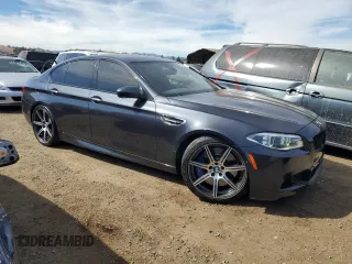 2016 BMW M5 with VIN WBSFV9C50GG343473, listed as a Copart auction lot 75559714 with 57,071 mi miles and Clean Title. Bid and sale history available at carsss.com. Image 4.