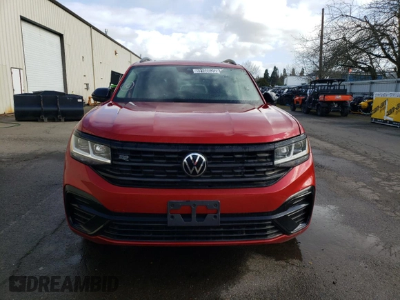 2023 Volkswagen Atlas SEL R-Line Black z VIN 1V2SR2CA4PC511555, wystawiony jako Copart lot #89160035 z przebiegiem Nie podano mil oraz Szkoda całkowita • Salvage title. Historia ofert i sprzedaży dostępna na DreamBid. Obrazek 5.
