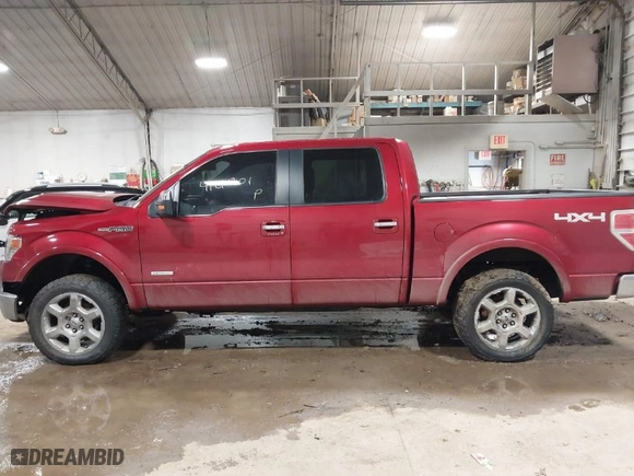 2014 Ford F-150 XL with VIN 1FTFW1ET7EFC65035, listed as a IAAI auction lot 41211201 with 118,098 mi miles. Bid and sale history available at carsss.com. Image 15.