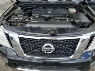 2017 Nissan Armada SV with VIN JN8AY2NC5H9506303, listed as a Copart auction lot 53320355 with 86,953 mi miles and Clean Title. Bid and sale history available at carsss.com. Image 12.
