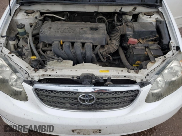 2008 Toyota Corolla CE with VIN 1NXBR32E28Z970800, listed as a Copart auction lot 54899475 with 261,297 mi miles and Clean Title. Bid and sale history available at DreamBid. Image 11.