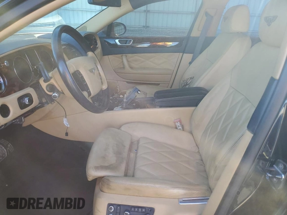 2008 Bentley Flying Spur with VIN SCBBR93W08C053040, listed as a Copart auction lot 79734364 with Not Provided miles and Salvage Title. Bid and sale history available at DreamBid. Image 7.