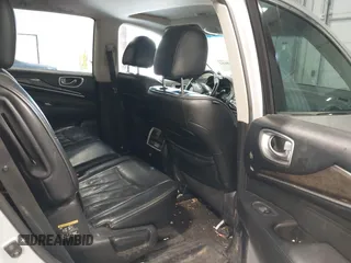 2013 Infiniti JX35 with VIN 5N1AL0MM1DC331291, listed as a IAAI auction lot 42218682 with 218,366 mi miles and . Bid and sale history available at DreamBid. Image 8.