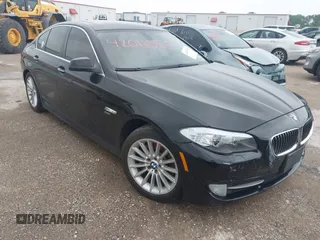 2011 BMW 5 Series 535i xDrive with VIN WBAFU7C53BC872492, listed as a IAAI auction lot 42011055 with 53,647 mi miles and . Bid and sale history available at DreamBid. Image 1.