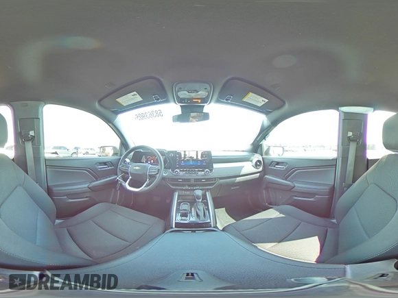 2023 Chevrolet Colorado 2WD LT with VIN 1GCGSCEC8P1226546, listed as a Copart auction lot 58363905 with 25,435 mi miles and Salvage title. Bid and sale history available at DreamBid. Image 14.