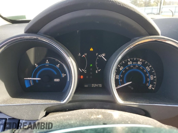 2009 Toyota Highlander Hybrid with VIN JTEEW41A692028515, listed as a Copart auction lot 49816825 with 93,475 mi miles and Salvage Title. Bid and sale history available at carsss.com. Image 9.