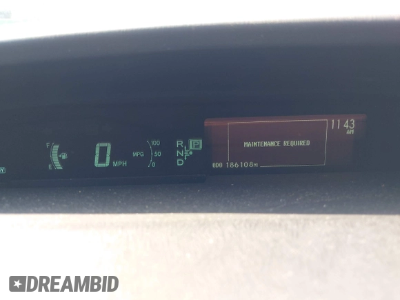 2014 Toyota Prius Four with VIN JTDKN3DUXE0368475, listed as a IAAI auction lot 42393101 with 186,108 mi miles and . Bid and sale history available at DreamBid. Image 7.