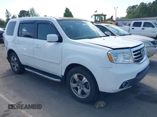 2013 Honda Pilot EX-L с VIN 5FNYF3H62DB015375, выставлен на аукционе IAAI как лот 42037400 с пробегом 185 857 миль миль и . История ставок и продаж доступна на DreamBid. Изображение 1.
