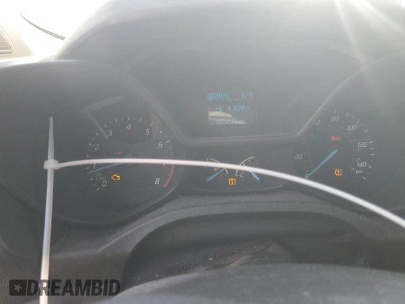 2015 Ford Transit Connect XLT with VIN NM0GE9F74F1198008, listed as a Copart auction lot 65177975 with 165,234 mi miles and Clean title. Bid and sale history available at DreamBid. Image 9.