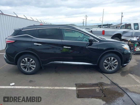 2016 Nissan Murano SL with VIN 5N1AZ2MH6GN110856, listed as a IAAI auction lot 42257177 with 99,596 mi miles and . Bid and sale history available at DreamBid. Image 13.