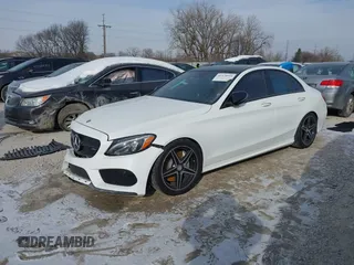 2016 Mercedes-Benz C 450 AMG with VIN 55SWF6EB8GU130429, listed as a IAAI auction lot 41374954 with 52,525 mi miles and . Bid and sale history available at carsss.com. Image 18.