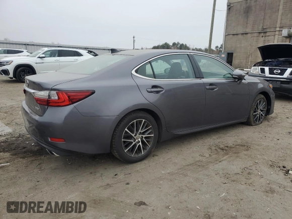 2018 Lexus ES with VIN 58ABK1GG5JU099943, listed as a Copart auction lot 48857195 with 107,687 mi miles and Salvage Title. Bid and sale history available at carsss.com. Image 3.