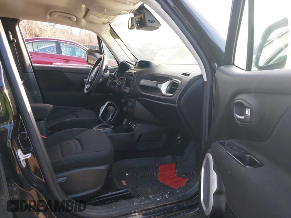 2018 Jeep Renegade Latitude with VIN ZACCJABB7JPH15240, listed as a IAAI auction lot 41727971 with 96,853 mi miles and . Bid and sale history available at carsss.com. Image 5.