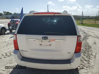 2010 Kia Sedona EX with VIN KNDMH4C33A6357016, listed as a Copart auction lot 78905224 with 76,783 mi miles and Clean Title. Bid and sale history available at carsss.com. Image 6.