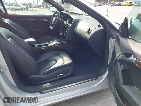 2013 Audi A5 Premium Plus with VIN WAULFAFH1DN001095, listed as a IAAI auction lot 41249488 with 69,316 mi miles. Bid and sale history available at carsss.com. Image 5.