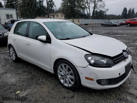 2011 Volkswagen Golf TDI with VIN WVWDM7AJ0BW329979, listed as a Copart auction lot 86298914 with 89,821 mi miles and Salvage Title. Bid and sale history available at carsss.com. Image 4.
