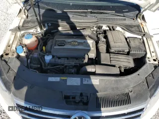 2017 Volkswagen CC Sport with VIN WVWKP7ANXHE503928, listed as a Copart auction lot 71029924 with 105,290 mi miles and Salvage Title. Bid and sale history available at DreamBid. Image 12.