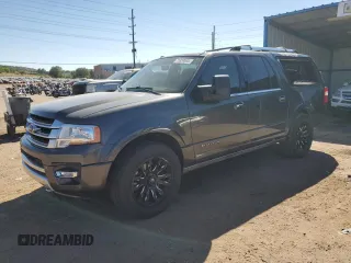 2017 Ford Expedition EL Platinum with VIN 1FMJK1MT2HEA78055, listed as a Copart auction lot 71829094 with 111,696 mi miles and Salvage Title. Bid and sale history available at carsss.com. Image 1.