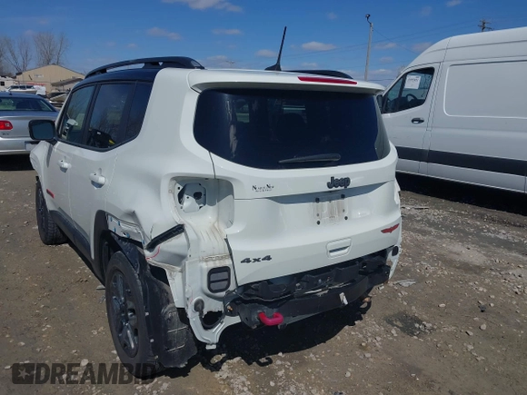 2018 Jeep Renegade Trailhawk with VIN ZACCJBCB6JPG71929, listed as a IAAI auction lot 41939091 with 109,354 mi miles. Bid and sale history available at carsss.com. Image 17.