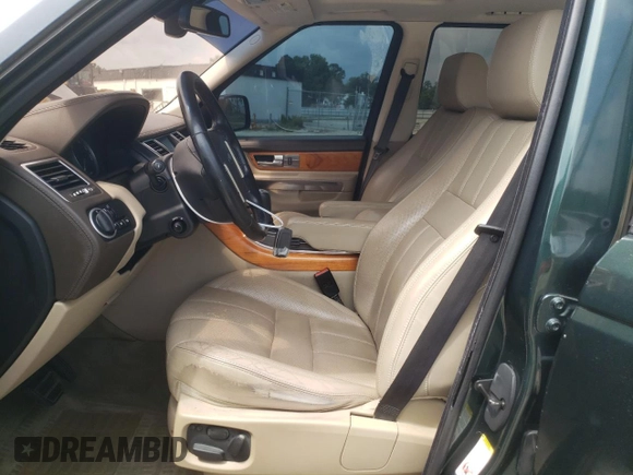 2011 Land Rover Range Rover Sport HSE Lux with VIN SALSK2D43BA289196, listed as a Copart auction lot 56348715 with 130,303 mi miles and Salvage title. Bid and sale history available at DreamBid. Image 7.