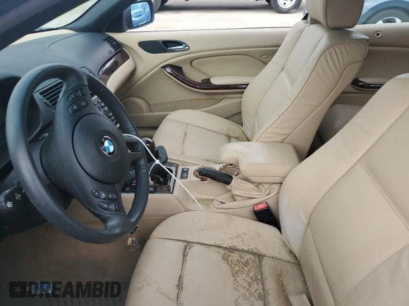 2005 BMW 3 Series 325Ci with VIN WBABW334X5PL37410, listed as a Copart auction lot 74379214 with 8,807 mi miles and Salvage Title. Bid and sale history available at carsss.com. Image 7.