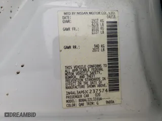 2018 Nissan Altima 2.5 S with VIN 1N4AL3AP6JC237574, listed as a Copart auction lot 46071855 with 106,904 mi miles and Salvage Title. Bid and sale history available at carsss.com. Image 12.