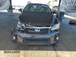2011 Lexus CT 200h with VIN JTHKD5BH8B2016353, listed as a Copart auction lot 56593395 with 182,156 mi miles and Salvage title. Bid and sale history available at DreamBid. Image 5.
