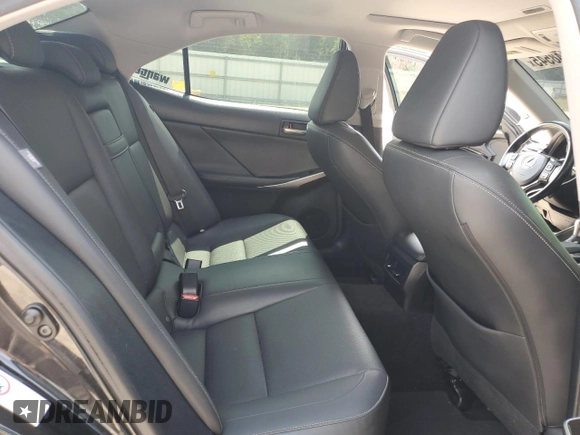 2017 Lexus IS 300 with VIN JTHCM1D22H5016393, listed as a Copart auction lot 59848545 with 77,893 mi miles and Salvage title. Bid and sale history available at DreamBid. Image 10.