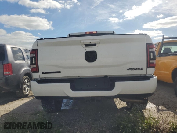 2020 Ram 2500 Laramie with VIN 3C6UR5NL7LG275265, listed as a Copart auction lot 80437784 with 37,882 mi miles and Non Repairable. Bid and sale history available at carsss.com. Image 6.