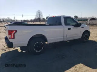 2016 Ford F-150 XL with VIN 1FTMF1C89GKD08483, listed as a Copart auction lot 46861185 with 142,105 mi miles and Clean Title. Bid and sale history available at carsss.com. Image 3.