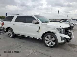 2022 Ford Expedition Max King Ranch with VIN 1FMJK1PT6NEA11370, listed as a Copart auction lot 78032954 with 39,975 mi miles and Salvage Title. Bid and sale history available at DreamBid. Image 4.