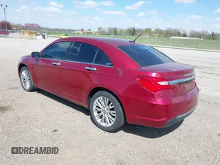 2012 Chrysler 200 Limited with VIN 1C3CCBCB0CN263369, listed as a IAAI auction lot 41988793 with 140,440 mi miles. Bid and sale history available at carsss.com. Image 3.