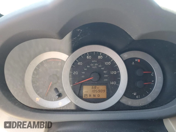 2011 Toyota RAV4 with VIN 2T3BF4DV5BW103045, listed as a Copart auction lot 50216655 with 105,909 mi miles and Salvage Title. Bid and sale history available at carsss.com. Image 9.