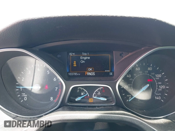 2016 Ford Focus SE with VIN 1FADP3F21GL268058, listed as a IAAI auction lot 42053944 with 103,785 mi miles and . Bid and sale history available at DreamBid. Image 7.