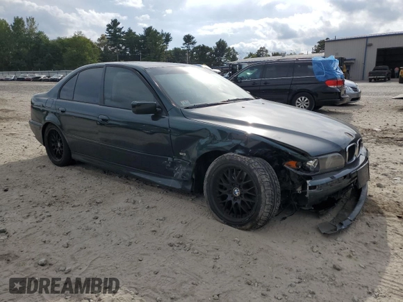 2003 BMW 5 Series 530iA with VIN WBADT63423CK34859, listed as a Copart auction lot 73682894 with 0 mi miles and Clean Title. Bid and sale history available at carsss.com. Image 4.