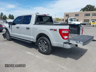 2023 Ford F-150 XL with VIN 1FTEW1CP2PKE60004, listed as a IAAI auction lot 41982176 with 17,900 mi miles and . Bid and sale history available at DreamBid. Image 3.