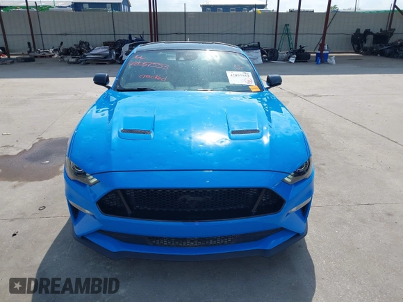 2022 Ford Mustang GT with VIN 1FA6P8CF4N5142081, listed as a IAAI auction lot 42057553 with 43,356 mi miles and . Bid and sale history available at DreamBid. Image 12.